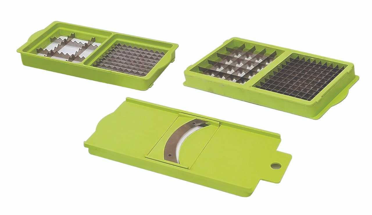HandyCozy ProCut 13-in-1 Multi Blade Vegetable Chopper & Slicer with Storage Box