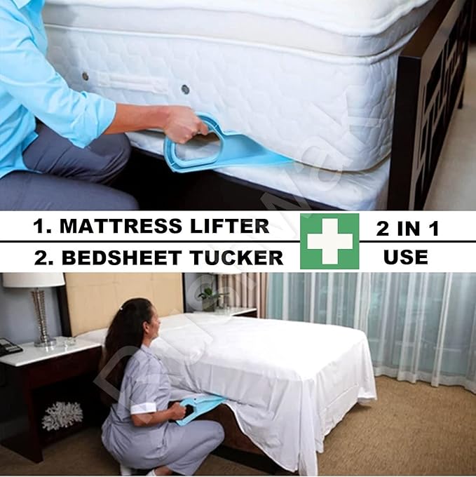HandyCozy EasyLift™ Mattress Lifter – One-Hand Bed Sheet Changing Tool (23 cm)